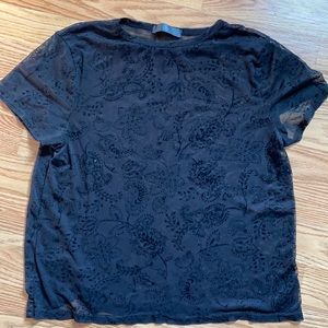 missguided mesh see-through tee